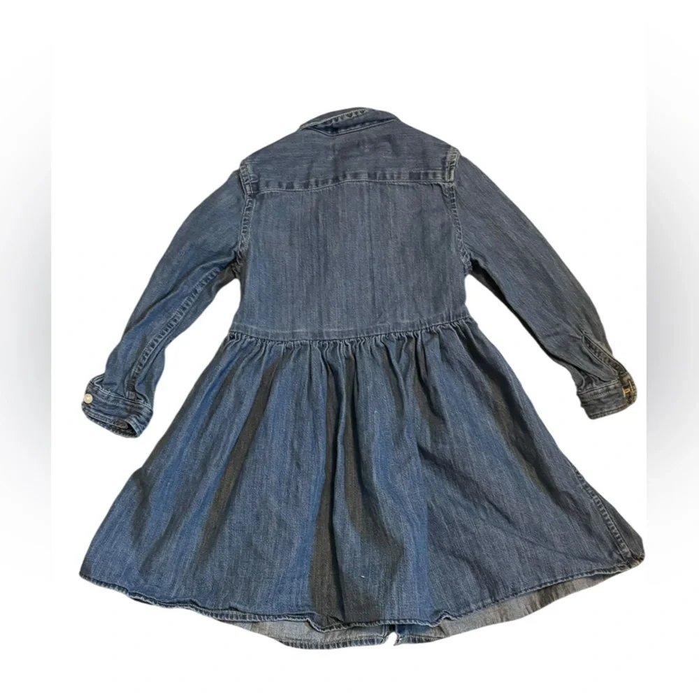 Ralph Lauren Toddler Denim Shirt Dress 24 Months